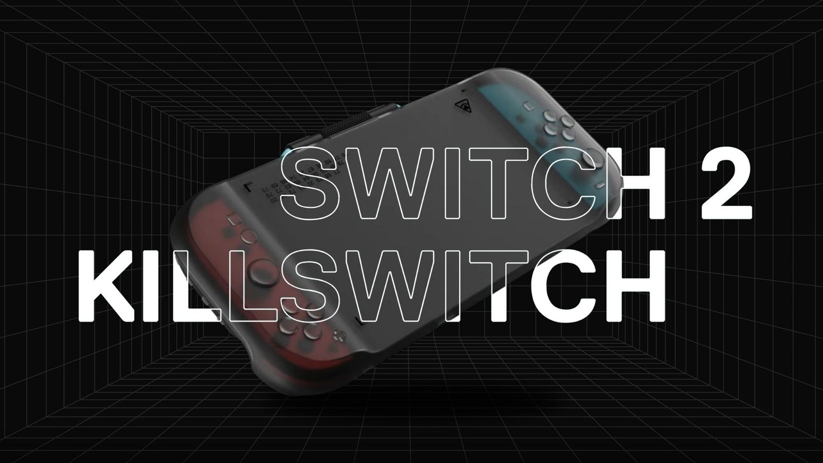 ภาพเรนเดอร์เคส Killswitch 2 ของ Dbrand โดยมีแบบจำลอง Nintendo Switch 2 อยู่ภายใน