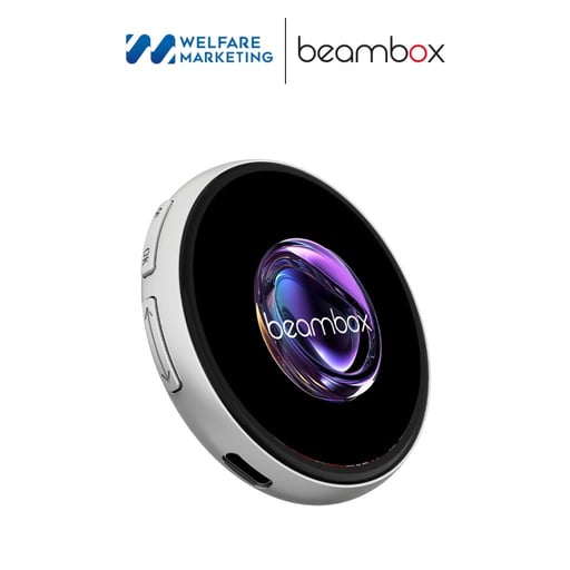 beambox e-Badge Pulse สมาร์ทแบดจ์ดิจิตอล หน้าจอ LED แสดงภาพ (Image / GIF / Video)