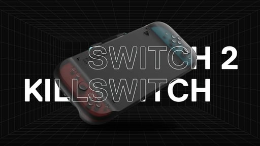 ภาพเรนเดอร์เคส Killswitch 2 ของ Dbrand โดยมีแบบจำลอง Nintendo Switch 2 อยู่ภายใน